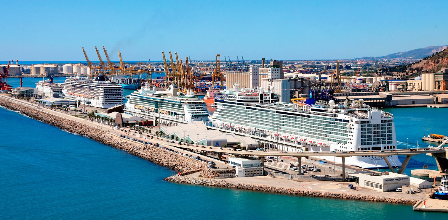 Port of Barcelona container terminal